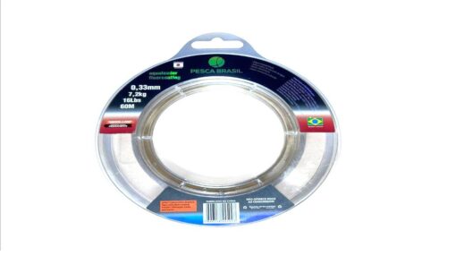 Leader Fluorcarbono Pesca Brasil 0,33mm